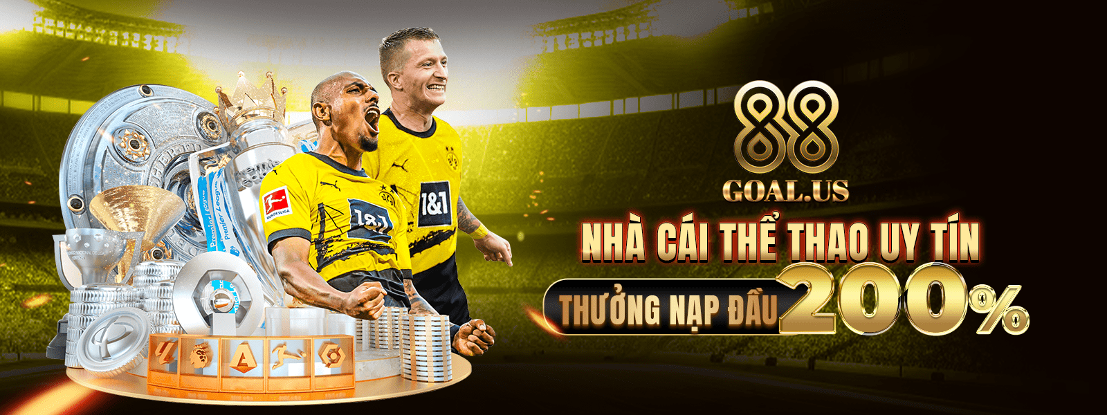 88Goals - Trang Cá Cược Online #1 | Link 88 Goals Chính Thức banner 88goals