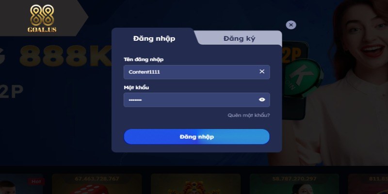 Đăng Nhập 88GOALS - Hướng Dẫn Cách Thực Hiện Và Mẹo Hay Click nhanh link chính thức của nhà cái