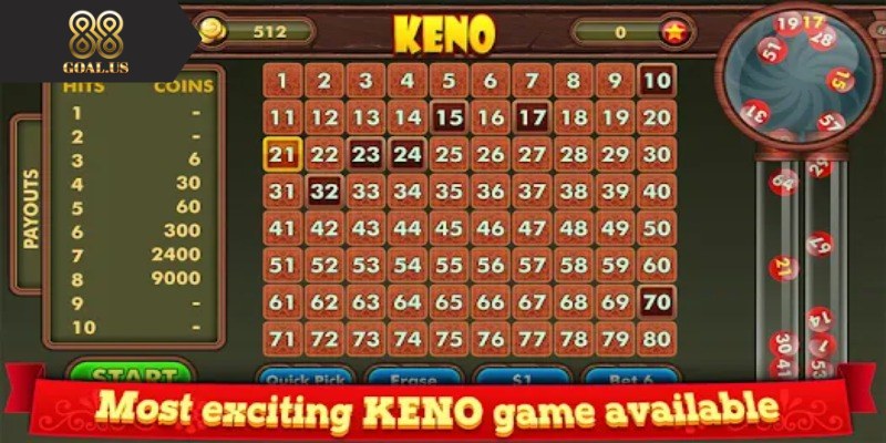Keno Là Gì - Cách Chơi, Xác Suất Trúng, Mẹo Dễ Thắng Dò kết quả các kỳ trước cho phép nắm được xu hướng số xuất hiện